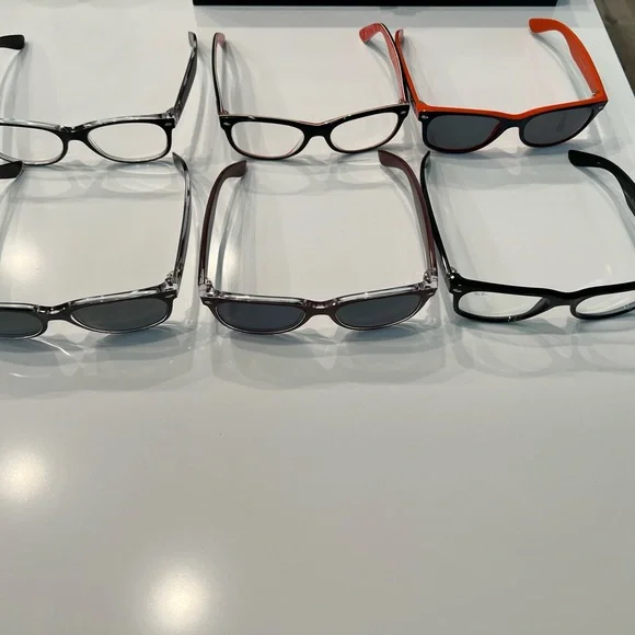 RAYBAN SUNGLASSES LOT 6 TOTAL PAIRS Ray-Ban Unisex Aviator Total Black Polarized Sunglasses  main image 3